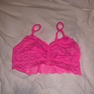 Neon pink Bralette